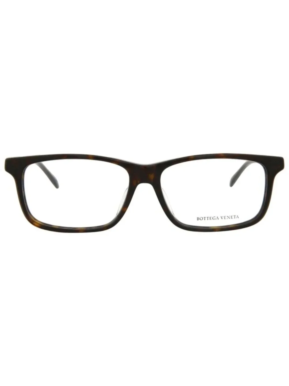 New Bottega Veneta Women's Eyeglasses Square Rectangle Acetate Frame Mens Avana